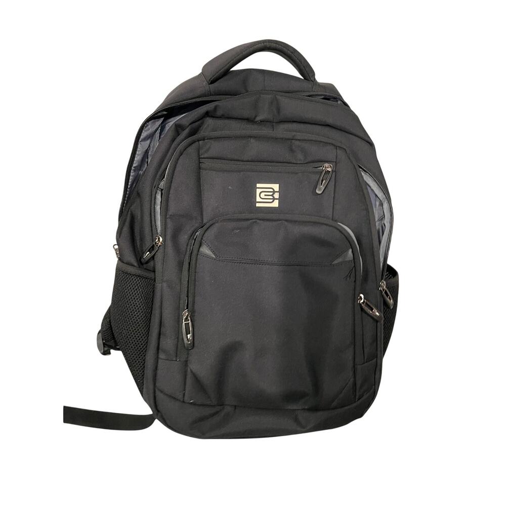 Bruno Cavalli Padded Computer Black Backpack